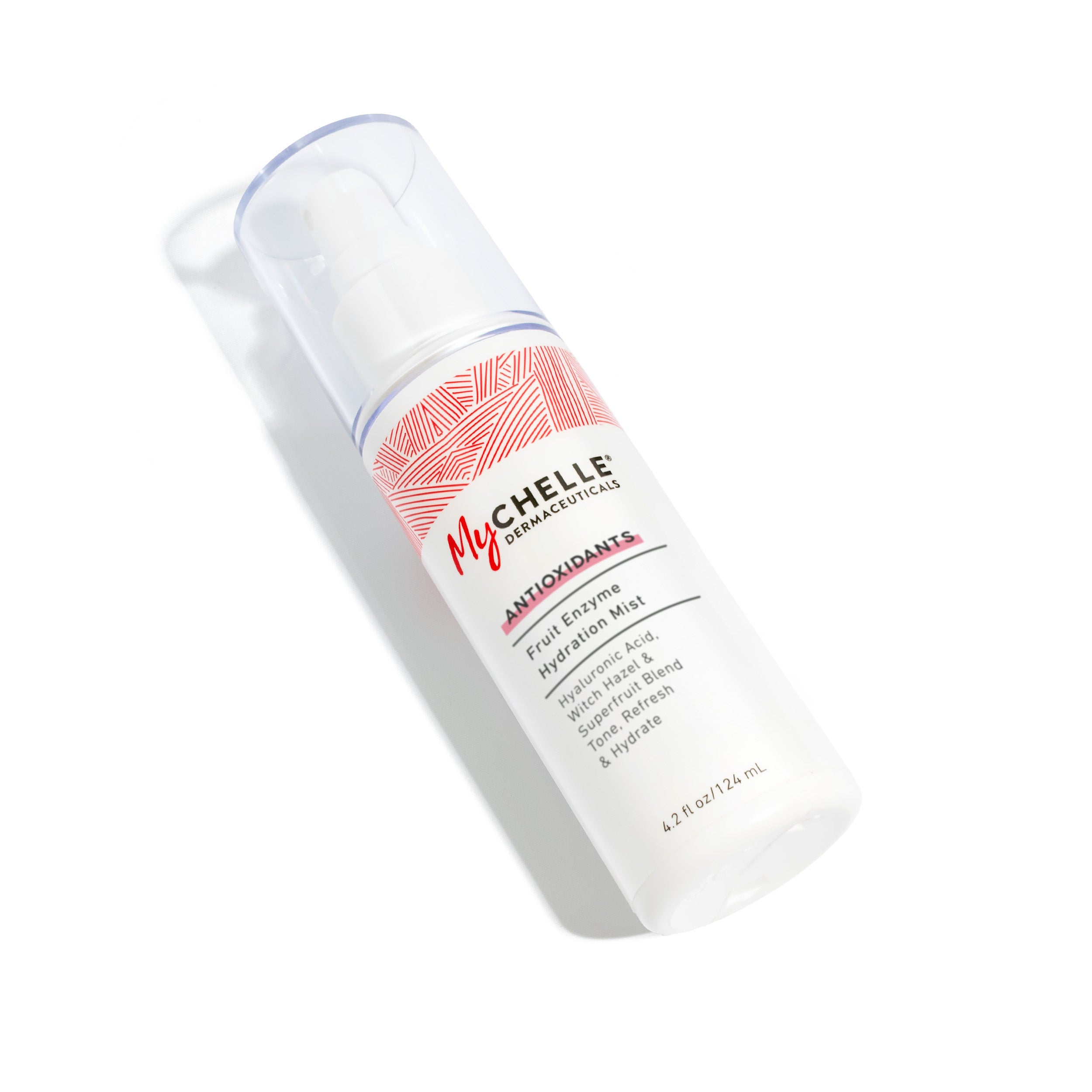Fruit Enzyme Hydration Mist with MyCHELLE branding on a white background