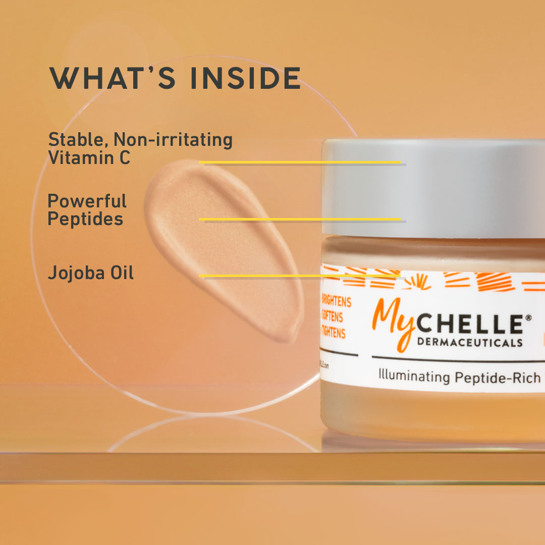 ナチュールベラボーテ　エンリッチドクリーム30g Peptide Whipped Moisturizer with Vitamin C - Illuminating Glow