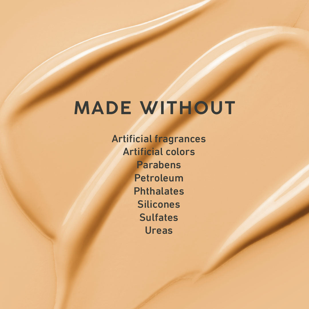 Super Serum SPF 30 Light-Medium is made without all the bad stuff.