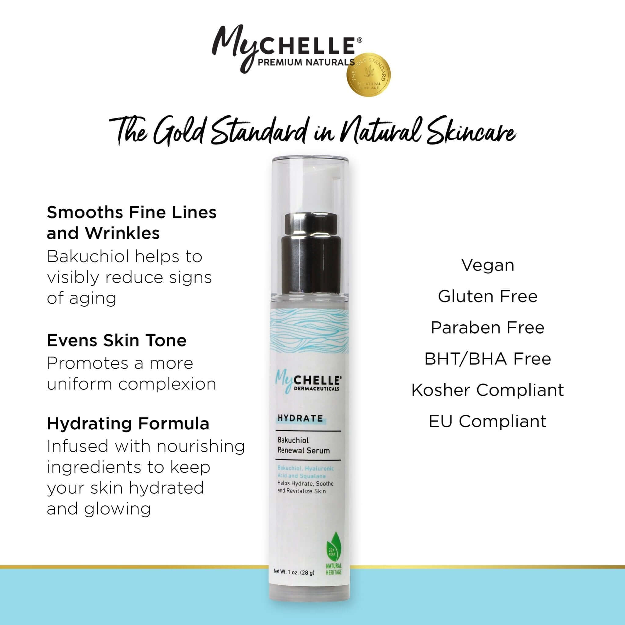 Bakuchiol Renewal Serum - MyCHELLE Dermaceuticals