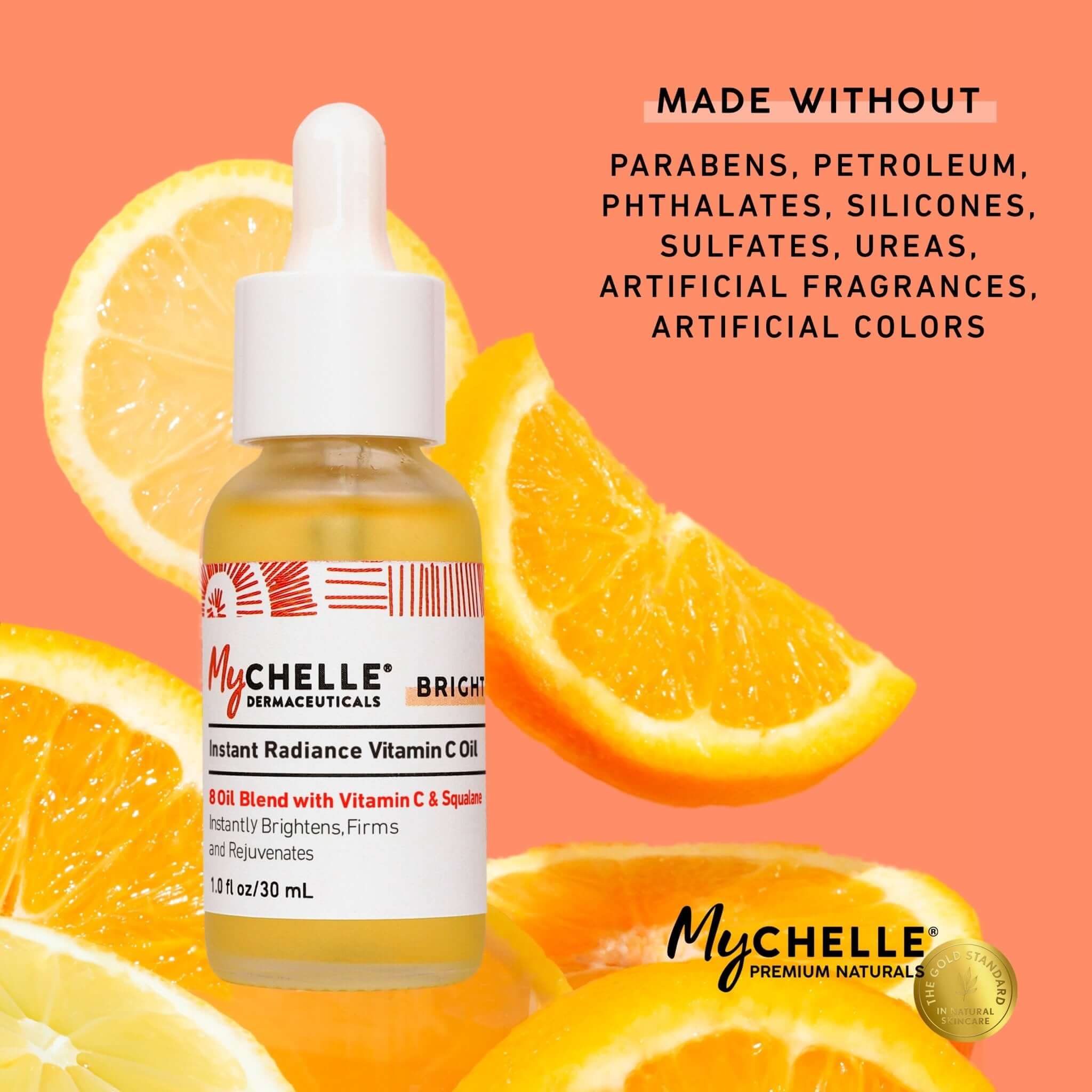 Instant Radiance Vitamin C Oil - MyCHELLE Dermaceuticals