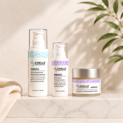 MyCHELLE Luminous Collection on a light background.